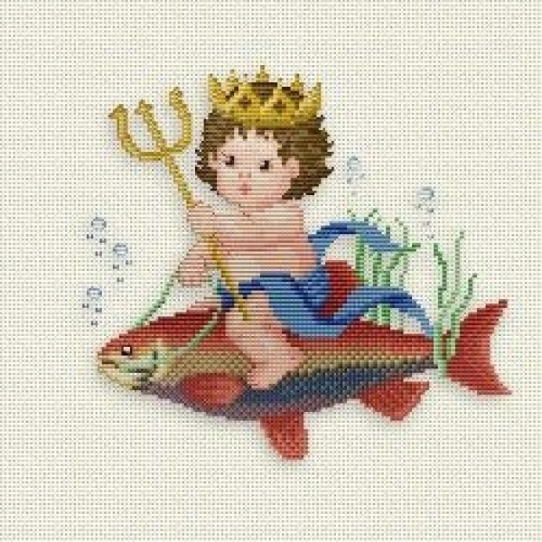 Counted Cross Stitch Charts -  Neptun